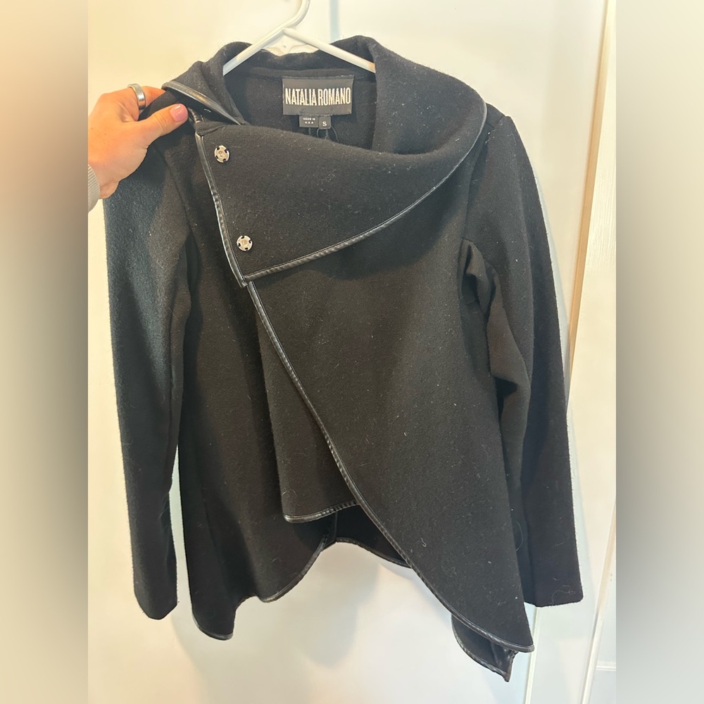 Black Wool Women's Jacket